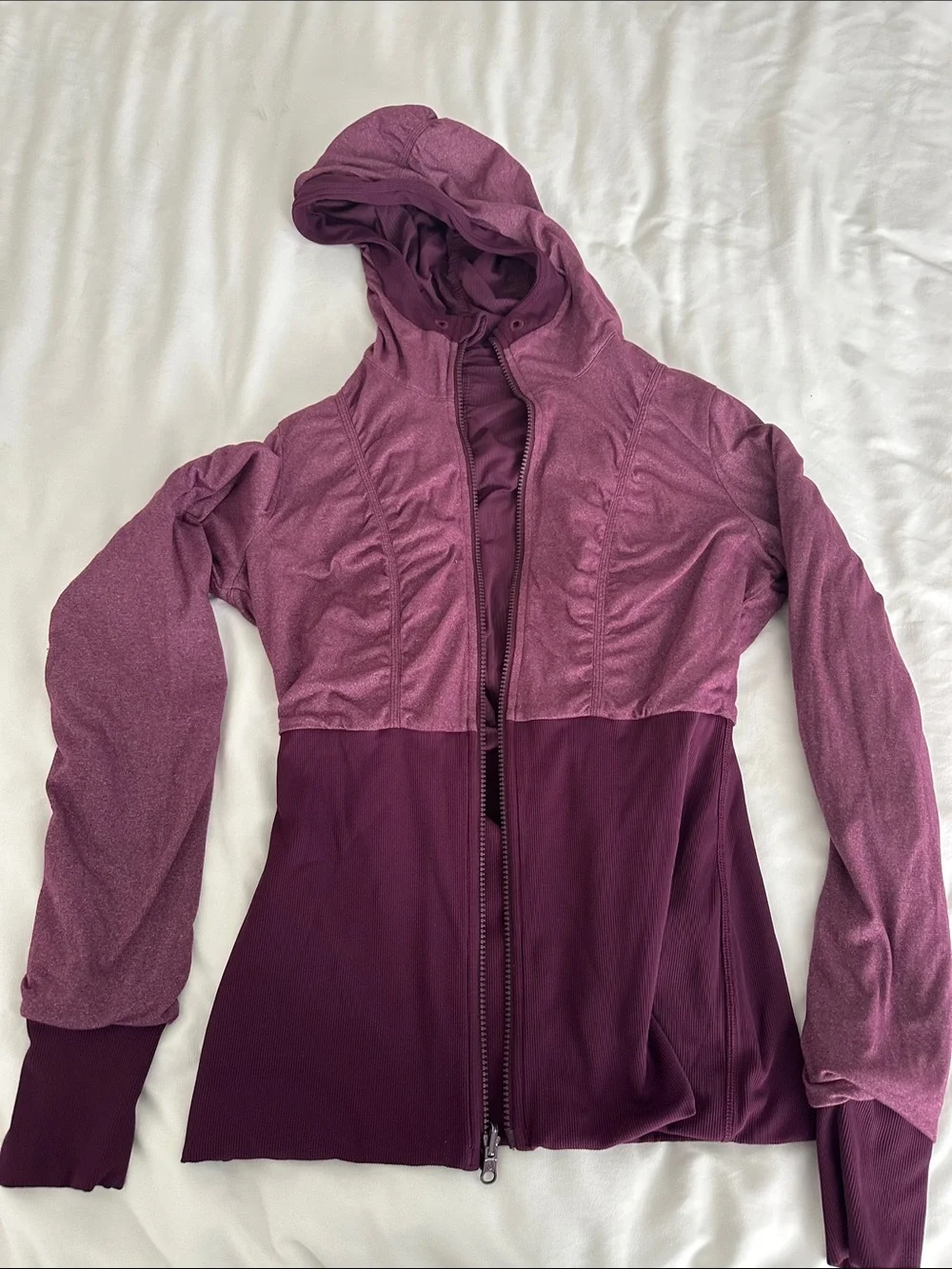 lululemon athletica hooded zip